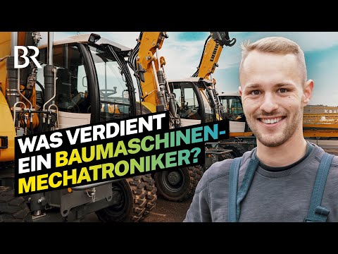 Kindheitstraum Bagger reparieren: Was verdient ein Baumaschinenmechatroniker? | Lohnt sich das? BR