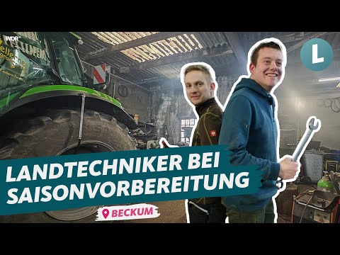 Landmaschinen-Werkstatt: Tipps und Tricks für die Saisonvorbereitung | WDR Lokalzeit Land.Schafft.