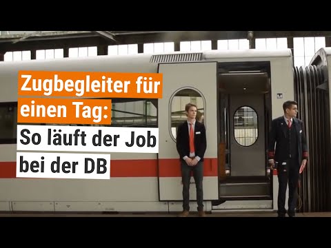 Berufe-Check Deutsche Bahn: Ein Tag als Zugbegleiter im ICE | Orange by Handelsblatt