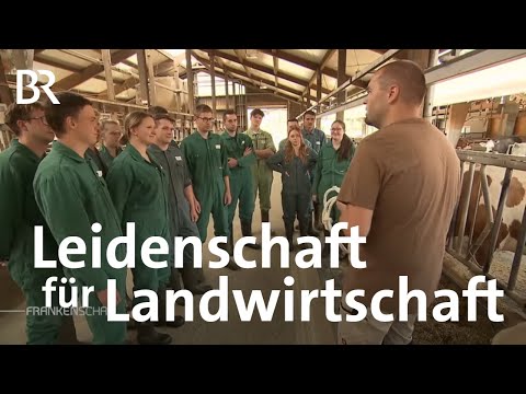 Ausbildung in der Landwirtschaft: Praxis &amp; Theorie im Bildungszentrum Triesdorf | Frankenschau | BR