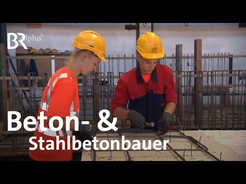 Beton- und Stahlbetonbauer/-in | Ausbildung | Beruf | Ich mach&#039;s | BR
